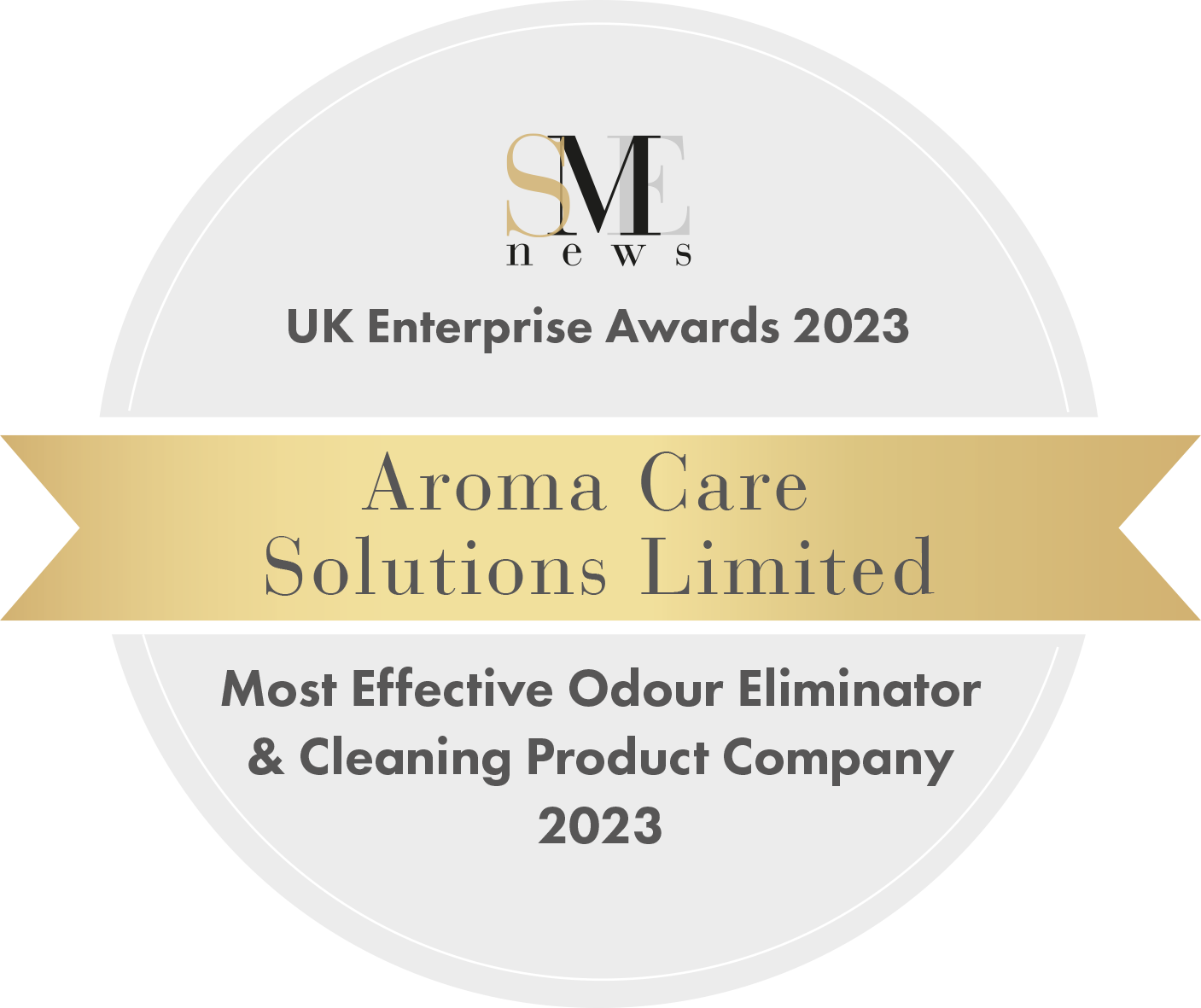 Winner of the Most Effective Odour Eliminator & Cleaning Product Company 2023